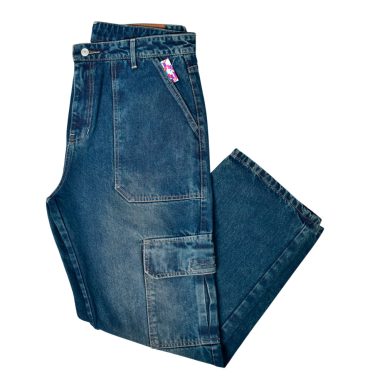 JEAN CARGO DENIM OSCURO