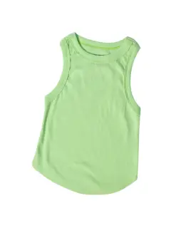 TOP BASICO VERDE SIN MANGAS